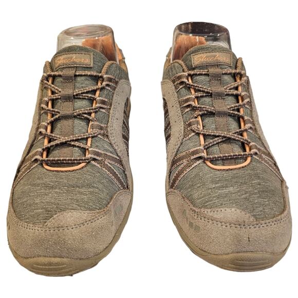 Skechers Shoes Women's Size 7.5 Reggae Fest Epic Adventure Slip On Sneakers Gray - Picture 3 of 13